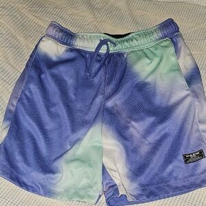 Athletic Works Men's Blue and Green Shorts